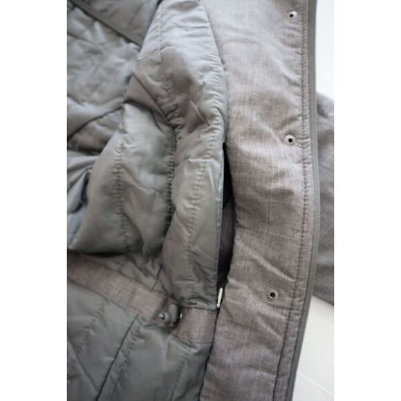 The Vermont Country Store 5762VCS Women's Sz M Gray Frost Fighter Parka - Picture 12 of 13